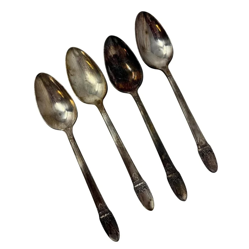 Antique First Love Silverplate 6